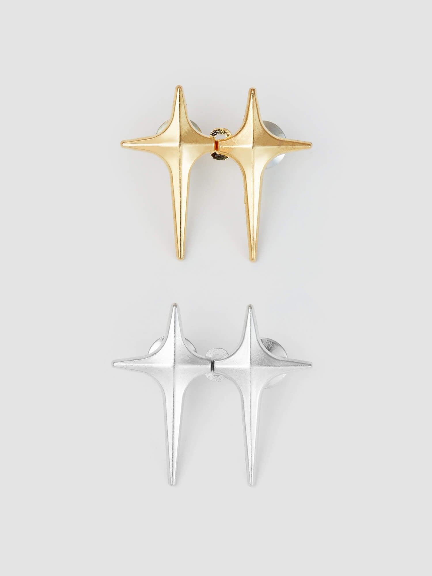 2 Packs Star Button Pins For Jeans